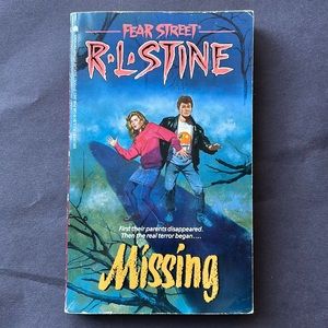 R.L. STINE 1990 Missing book